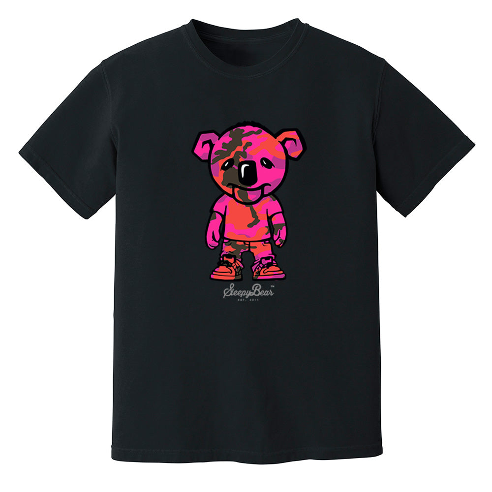 Pink Camo Bear