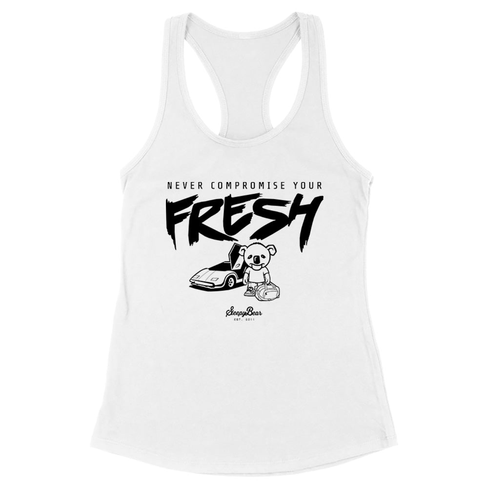 Never Compromise Your Fresh | Black Print | Women's
